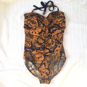 Vintage Christina One piece Swimsuit Made in Canada